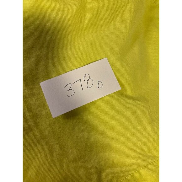 J. Crew Womens Yellow Green Flat Front Chino Shorts Sz 12 - Picture 6 of 7